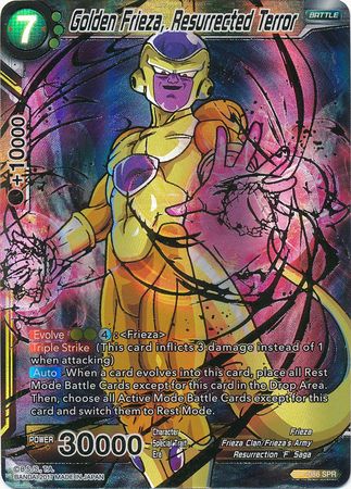 Golden Frieza, The Resurrected Terror BT1-086 SPR